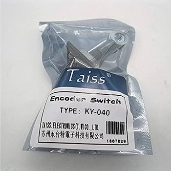 Taiss / 5Pcs KY-040 Rotary Encoder Module with 15×16.5 mm